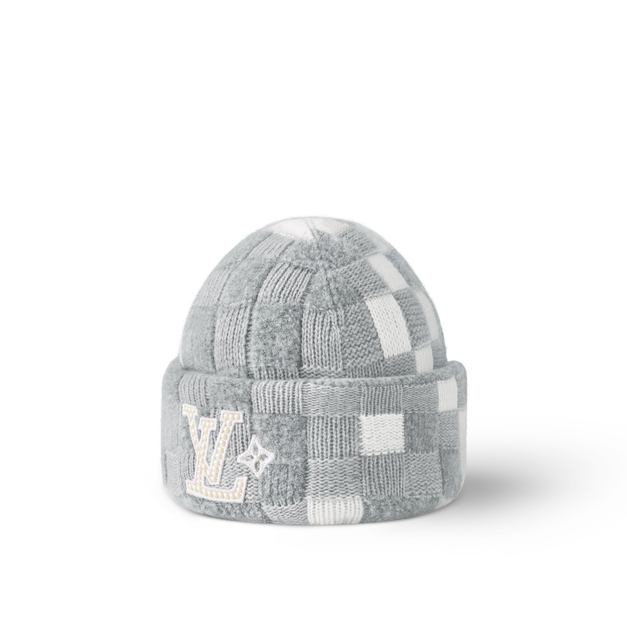 LV Crush Damoflage Pearls Beanie S00 - Accessories M7874A | LOUIS VUITTON